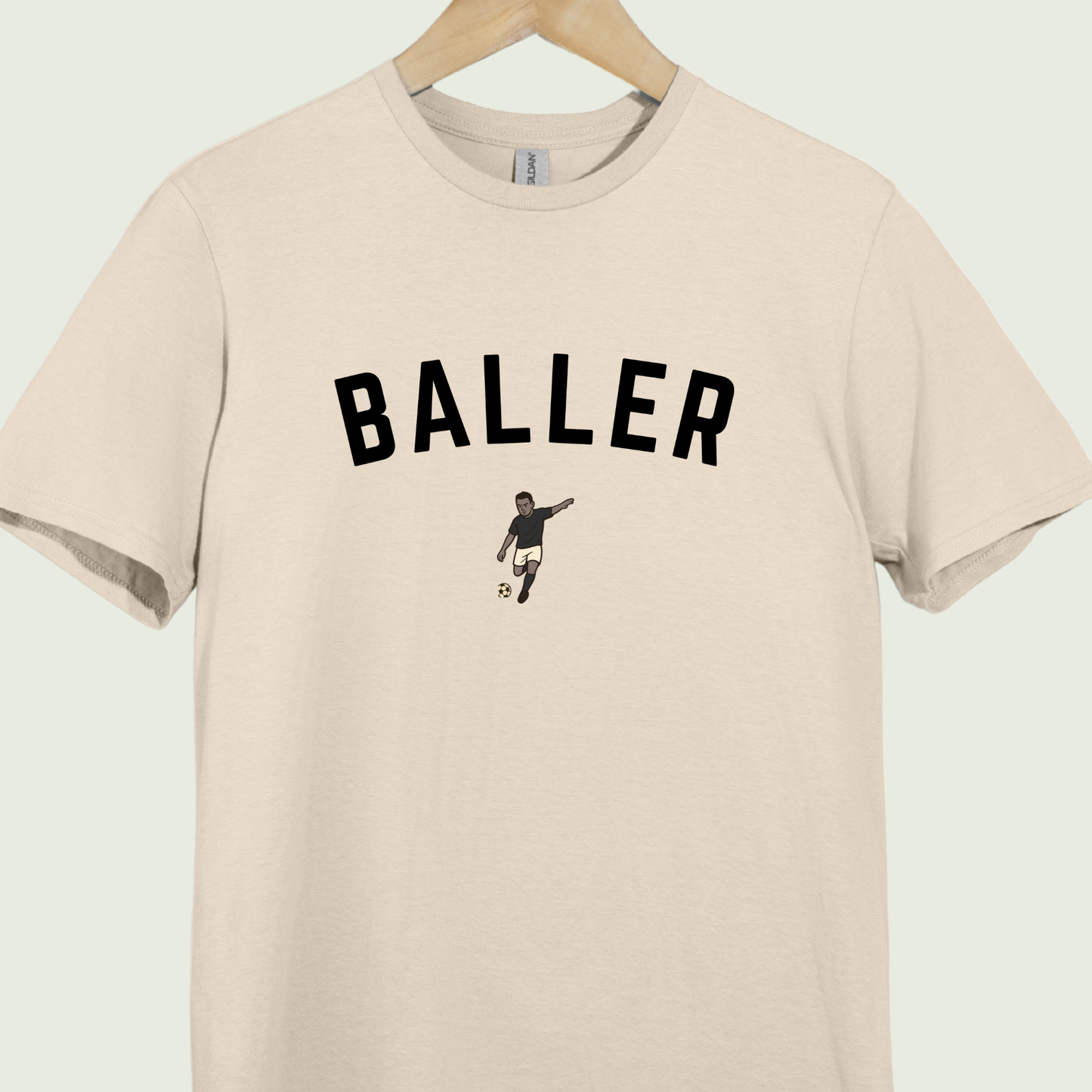Dark Jersey Baller Icon Tee