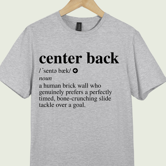 Dictionary Style Tee - Center Back