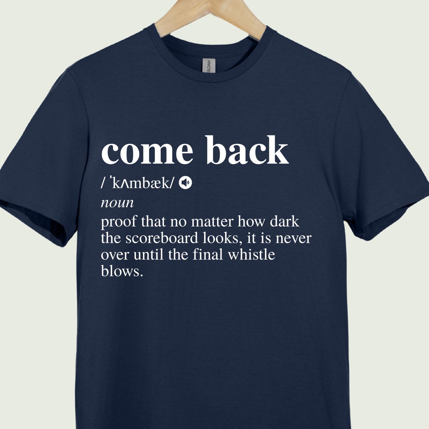 Dictionary Style Tee - Come Back