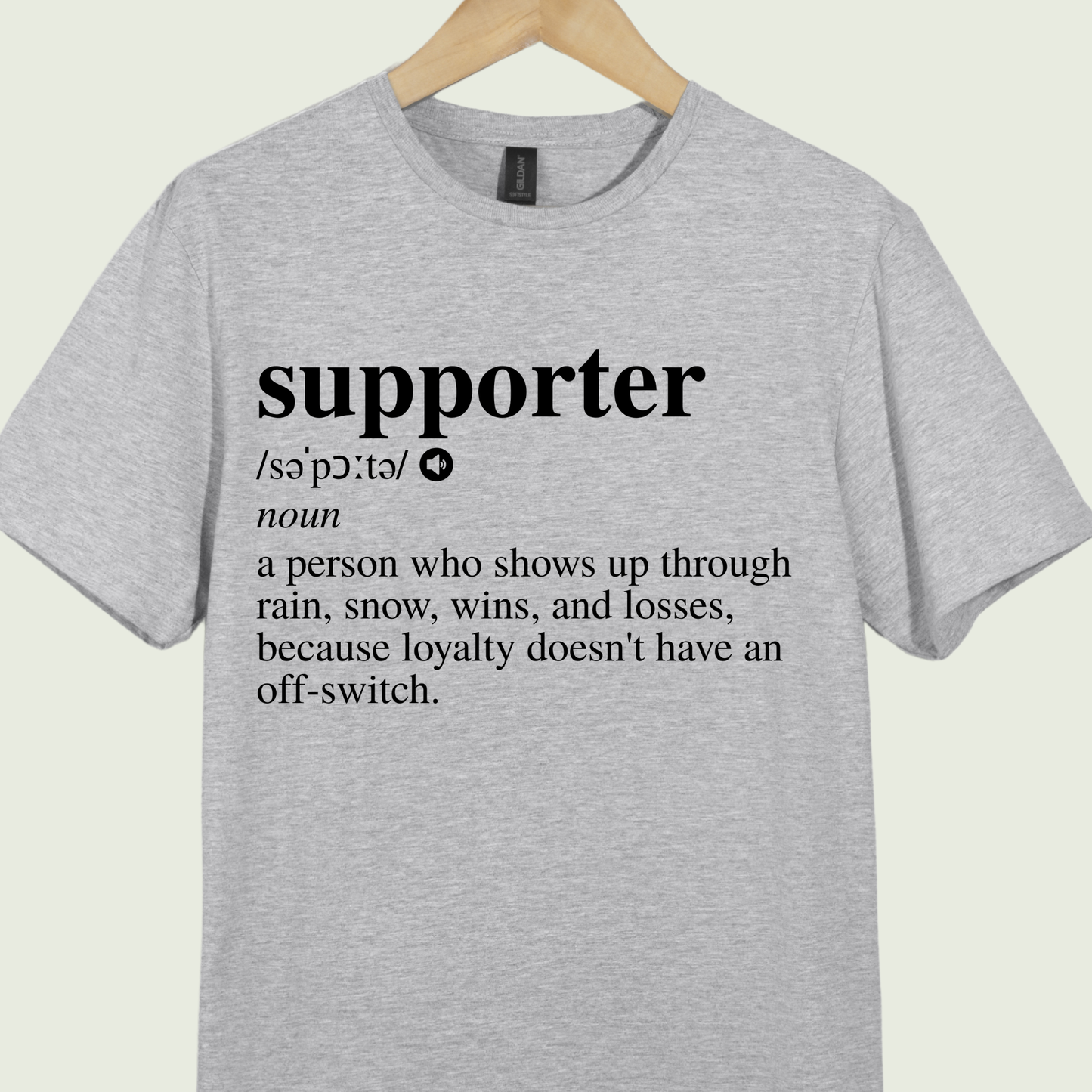 Dictionary Style Tee - Supporter