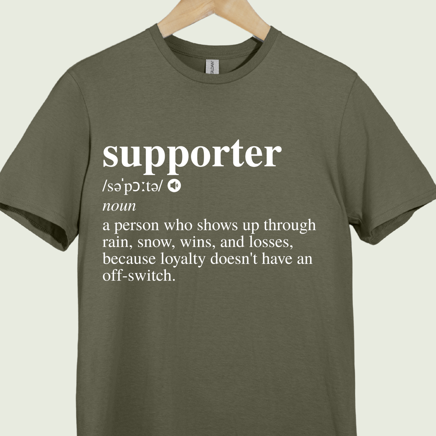 Dictionary Style Tee - Supporter