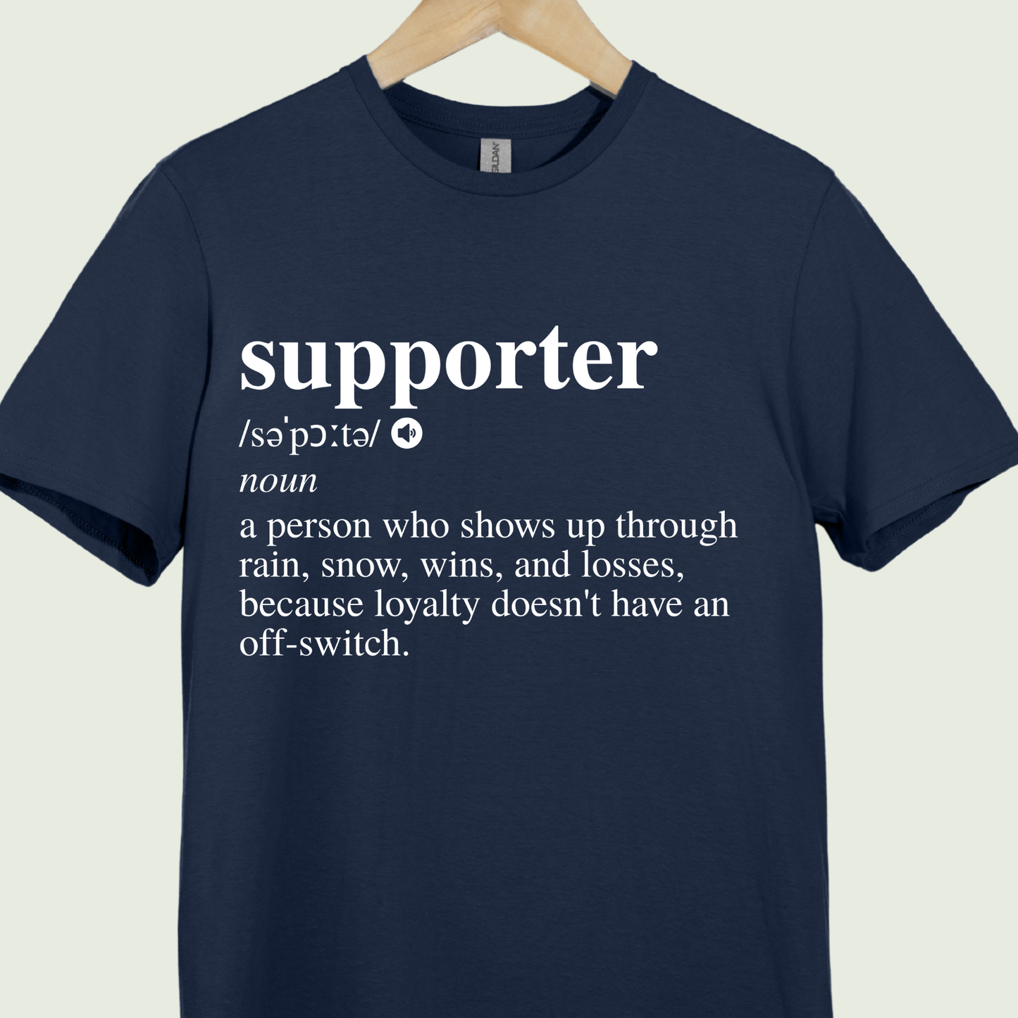 Dictionary Style Tee - Supporter