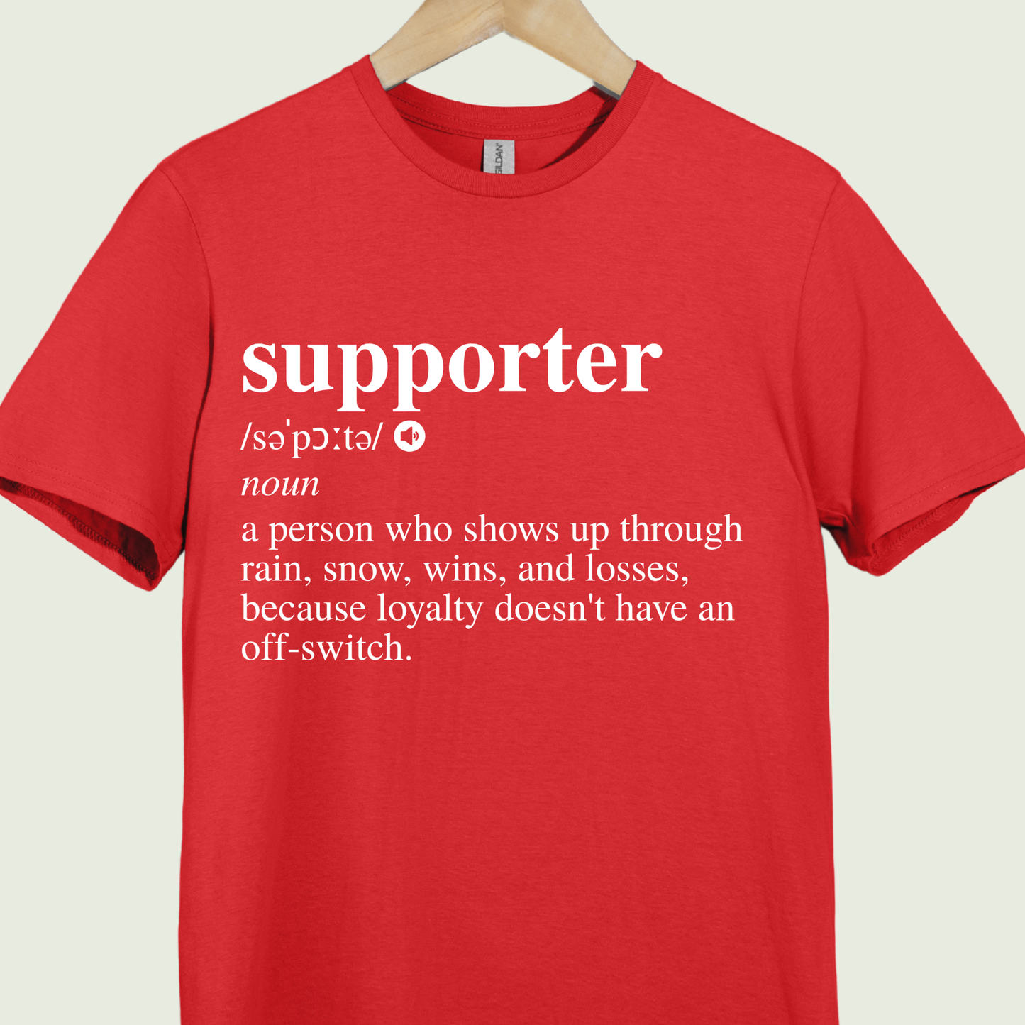 Dictionary Style Tee - Supporter