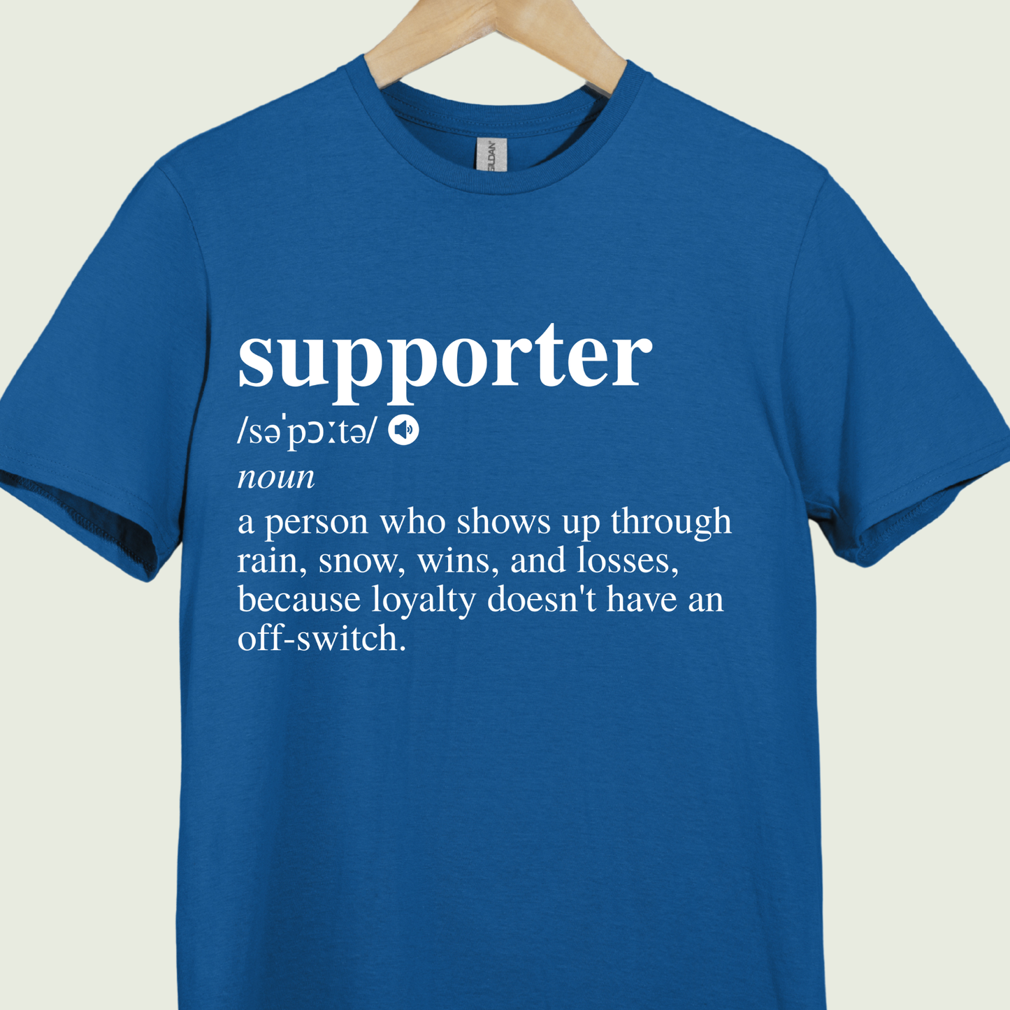 Dictionary Style Tee - Supporter