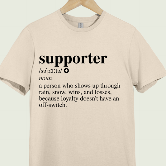 Dictionary Style Tee - Supporter