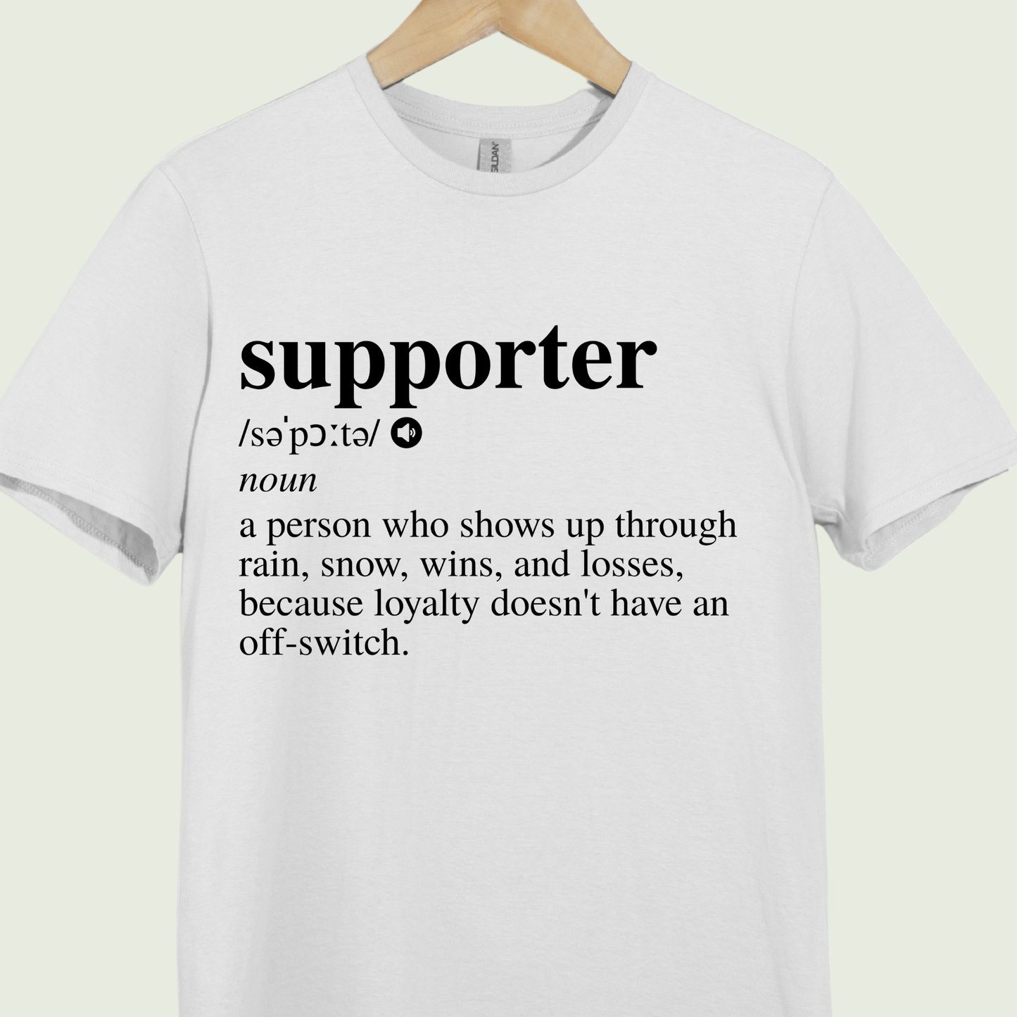 Dictionary Style Tee - Supporter