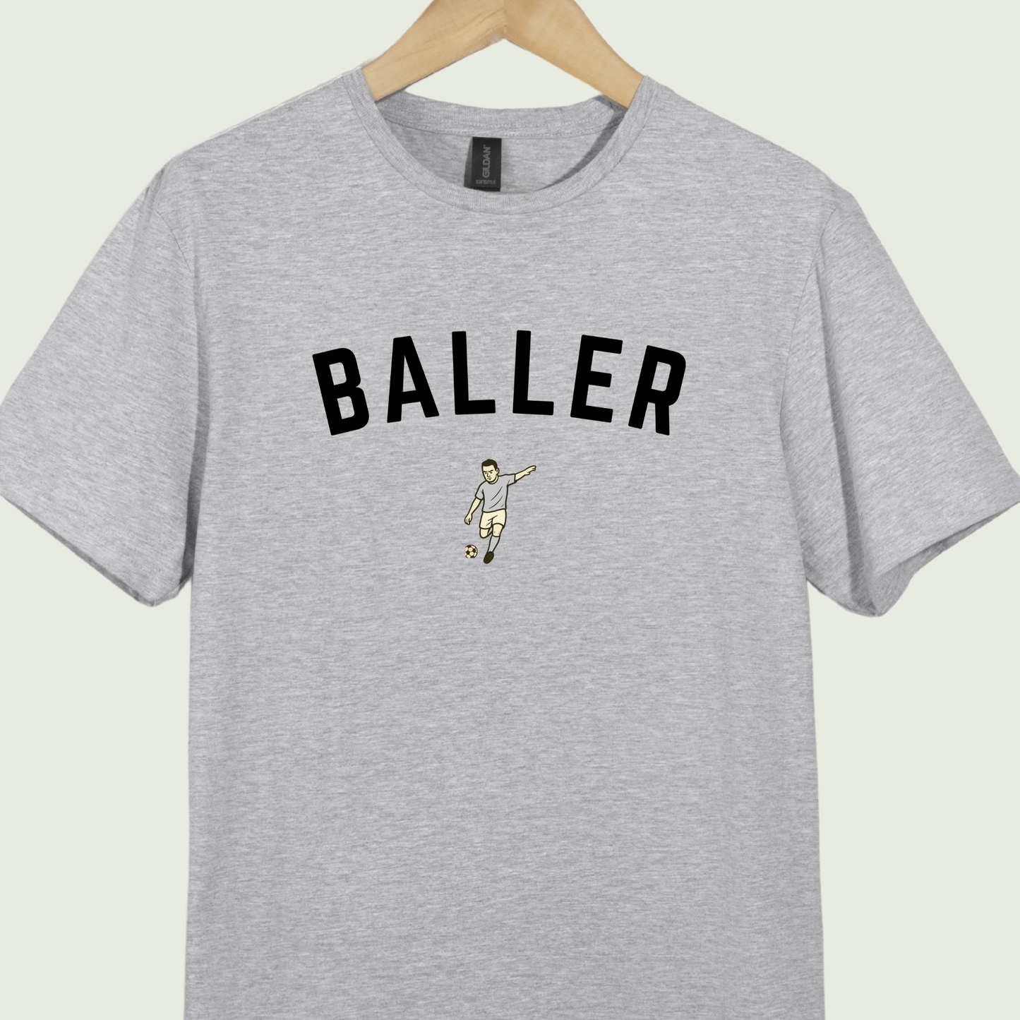 Light Jersey Baller Icon Tee
