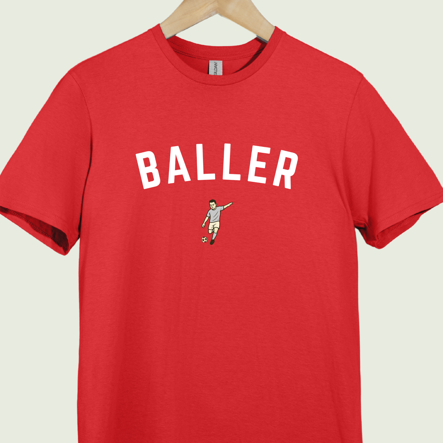 Light Jersey Baller Icon Tee