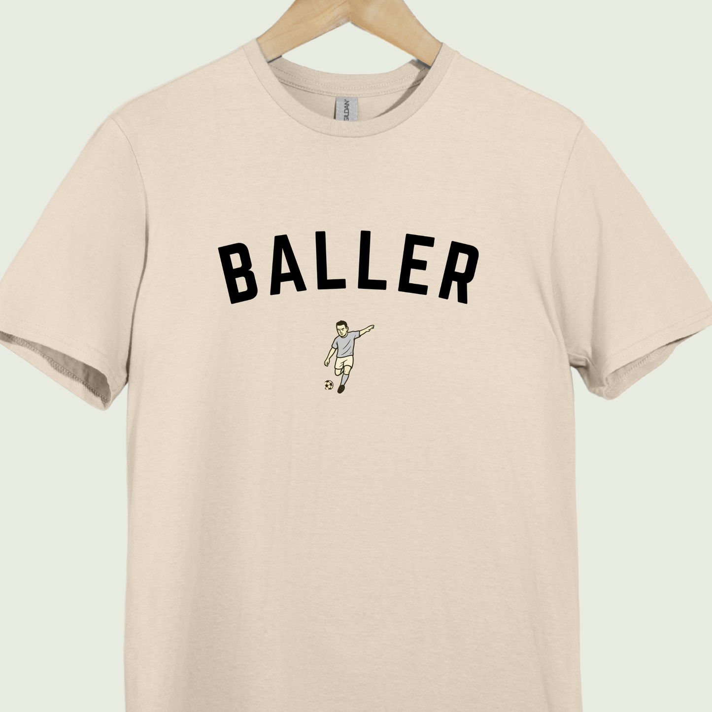 Light Jersey Baller Icon Tee