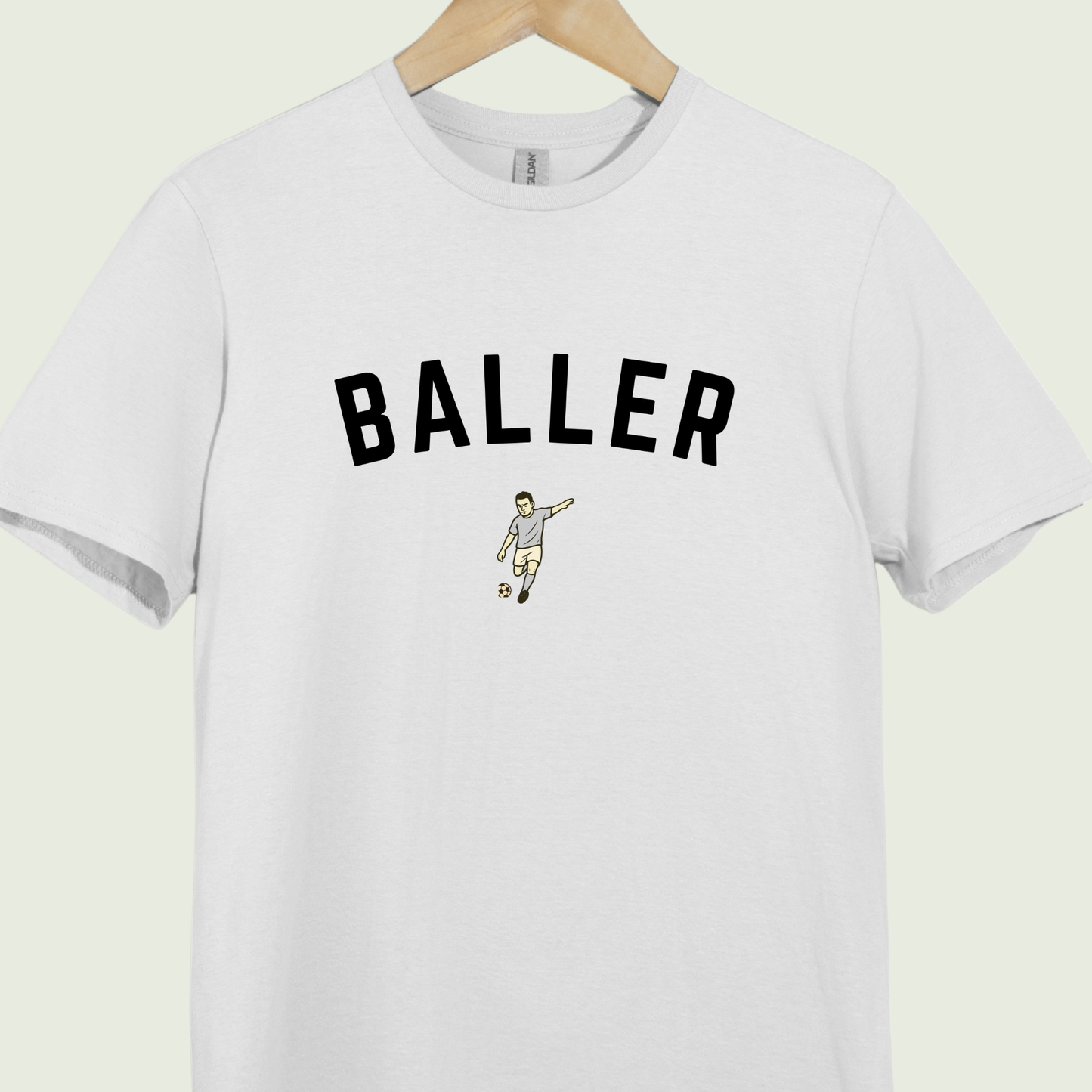 Light Jersey Baller Icon Tee